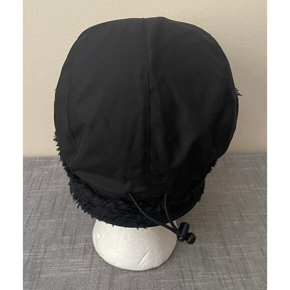 Newt The North Face Kids Size L 10-12Yrs Shasta Black Cozy Trapper Hat - Picture 7 of 15